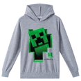 thumbnail image 1 of MinecraftKidsCreeperPrintHoodieCasualLongSleeveHoodedSweatshirtTops, 1 of 2