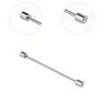 thumbnail image 6 of Dualoai Men Collar Bar Pin Copper Cravat Clip for Wedding Business Meeting Gentlemen White, 6 of 9