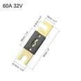 thumbnail image 2 of Fusible ANL de 60Amp Uxcell DC 32 Volt para amplificador de audio de automóvil, reemplazo de inversor, metal negro, 5 piezas, 2 of 5