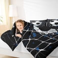 thumbnail image 4 of jejeloiu Soccer Sport Game Full Size Comforter Sets,Football Gaming Lovers Bedding Sets For Boys Kids Reversible 3-Piece, 4 of 8