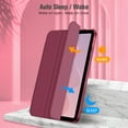 thumbnail image 4 of Fintie Case for iPad (A16) 11th Generation 11 Inch (2025), iPad 10th Generation 10.9 Inch (2022) with Translucent Frosted Back, Slim Shell Hard Stand Cover, Auto Sleep/Wake, 4 of 10
