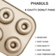 thumbnail image 3 of Bandeja para donas, Mini bandejas para donas antiadherentes, Bandejas para hornear, 3 of 4