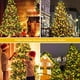 thumbnail image 5 of Luces LED para árbol de Navidad, 2 m x 400 luces, blanco cálido, para interior y exterior, control remoto, memoria y temporizador., 5 of 6
