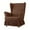 Dark Coffee, variant on ATJIA Wing Back Armchair Slipcover Armchair Covers 1 Piece Sofa Couch Cover Furniture Protector with Skirt