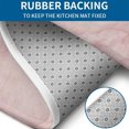 thumbnail image 4 of Pink Marble Pattern Bathroom Rugs Sets 3 Piece,Toilet Cover Set,Absorbent Non Slip Bathroom Mats Sets with U-Shaped Contour Rug Toilet Rug Set, 4 of 5