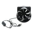 thumbnail image 5 of 3. Multi-Speed 120mm USB Ventilation Fan 5V Compatible For Pet Houses, Bathrooms & Printer Cooling, 5 of 8