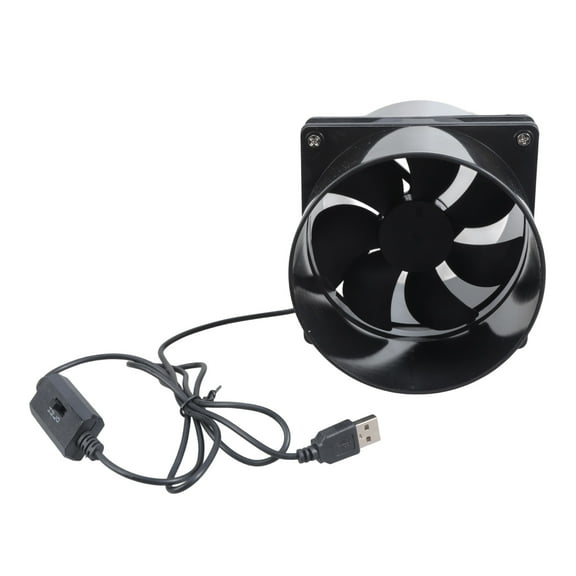 High Airflows 120mm USB Ventilation Blower 3 Speed Control Suitable For Printer Enclosure & Greenhouse Air Circulations