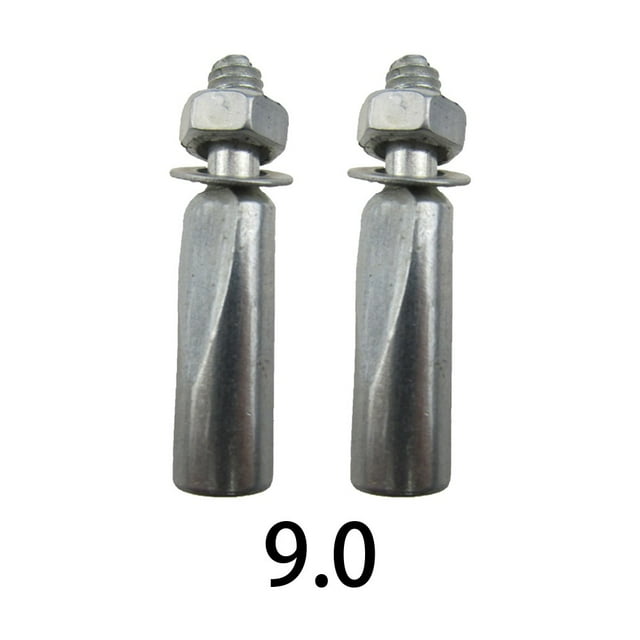 Cales de Manivelle de Vélo 8.5/9.0mm Support de Fond Chaîne en Acier Courte