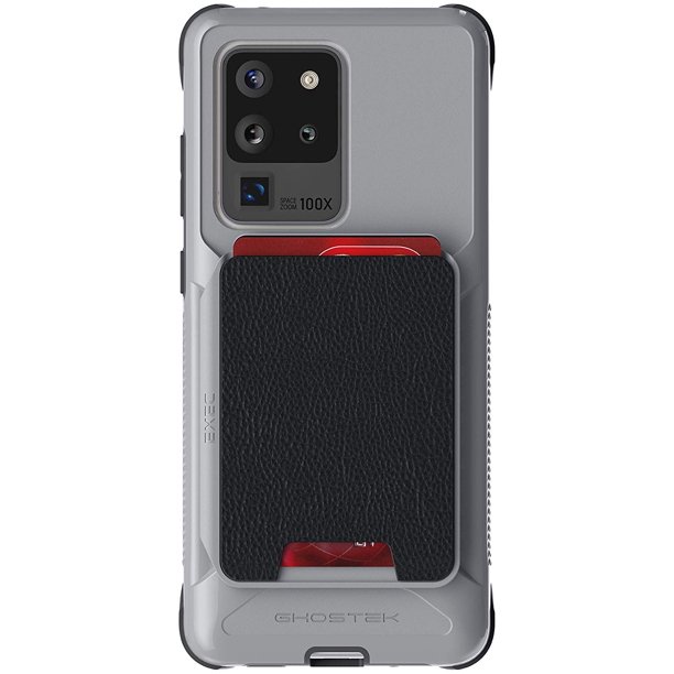 Galaxy S Ultra Wallet Case Samsung S S 5g Card Holder Ghostek Exec Gray Walmart Com