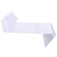 thumbnail image 2 of Event & party supplies,Blank Color Ding Cloth Satin Shoulder Strap Etiquette Belt White Belt Single Party Beauty Pageant Dance Decoration, 2 of 8