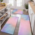thumbnail image 2 of Dreamy Pastel Sky Kitchen Rugs Sets Of 3,Kitchen Runner Rugs Non Skid Washable,Decorative Kitchen Floor Mats for Kitchen,Sink,Laundry,17"x30"+ 17"x47" + 17"x59", 2 of 6