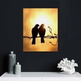 thumbnail image 5 of COMIO Love Wall Art Valentine's Day Romantic Gift Artwork Poster Decoration Painting Waterproof Canvas Wall Living Room Decoration Gift Bathroom Bedroom Decor, 5 of 5