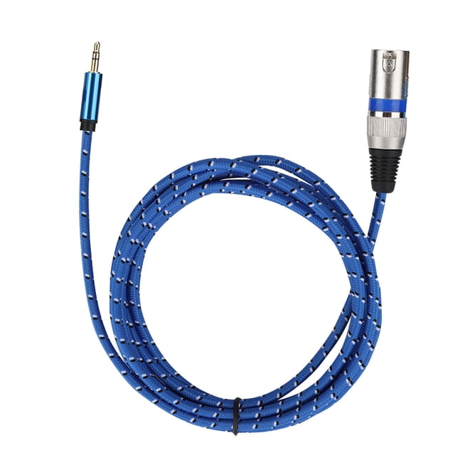 Cable de audio estéreo de 3,5 mm a XLR hembra, adaptador de enchufe, cable de conexión, línea de 3 metros