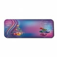 thumbnail image 1 of Christmas Computer Mouse Pad, Yule Party Celebration Theme Tree Surprise Boxes Abstract Snowflakes, Rectangle Non-Slip Rubber Mousepad Large, 31" x 12", Lilac Purple and Blue, by Ambesonne, 1 of 2