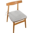 thumbnail image 1 of Cojín de silla Bearachild multicolor Decoración del hogar cojín de asiento cuadrado duradero gris, 1 of 6