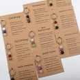 thumbnail image 6 of Natural Crystal Keychain – Healing Stones Keychain for Anxiety Relief, Small Crystal Keychain Gift for New Beginnings, Positive Energy and Spiritual Balance, 6 of 10