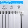 thumbnail image 2 of Thermostatic Radiator Valve 2Pcs 15mm x 1/2Inch Thermostatic Angle TRV Thermostatic Radiator Valve for Home Office, 2 of 8