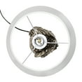 thumbnail image 3 of Woodland 19.85" Tall Contemporary Polyresin Gazing Brown, White Night Owl Novelty Bedside Table Desk Lamp, 3 of 7