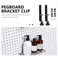 thumbnail image 3 of unbranded 1Jgo Gancho Para Pegboard Color Negro De Metal Resistente Con Instalación Fácil Para Hogar, 3 of 6