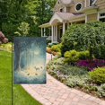 thumbnail image 2 of Yayeee Garden Flag 28" x 40" Double Sided Outdoor Yard Lawn Holiday Decorations, Night Forest Scene, 2 of 6