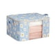 thumbnail image 2 of Bolsa para almacenar colchas Organizador de gran capacidad Tela no tejida • Doble cierre de cremallera • Asas reforzadas • Ahorrador de espacio plegable para ropa Ropa de cama Viaje en movimiento, 2 of 6