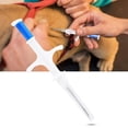 thumbnail image 5 of Transpondedor de vidrio RFID con microchip FDX B de 134,2 K/125 K con jeringa para mascotas, perros y gatos, 1,25 x 7 mm, THW, 5 of 5