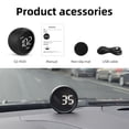 thumbnail image 2 of Universal Car HUD Head Up Display GPS Speedometer with Speed, Overspeed Warning, Mileage Measurement, Fatigue, 2 of 8