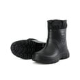 Mens Work Boot Waterproof Garden Shoes Round Toe Rain Boots