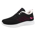 thumbnail image 2 of DLONGLI Women's Diabetic Orthopedic Arch Support Wide Width Winter Walking Shoes Fleece Lined Lace Up Breathable Knit Warm Cushioned Non-Slip Casual Shoes for Cold Weather, 2 of 7