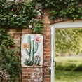 thumbnail image 4 of Succulent Bouquet Square Vintage Tin Sign Cactus Wall Art Cacti Art Succulent Wall Sign Decor for Home Kitchen Garage Outdoor Yard Farmhouse 8x12 Inch, 4 of 12