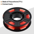 thumbnail image 3 of Uxcell 3D Printer Filament 1.75mm TPU Filament Dimensional Accuracy +/- 0.05mm Red, 3 of 6