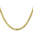 thumbnail image 3 of Chaîne Pendentif Collier Chaîne Corde 4.5mm en Or Jaune 10k, 3 of 9