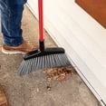 thumbnail image 3 of Libman Rough Surface Angle Broom with Red/black Steel Handle 14 inch Wide, 3 of 7