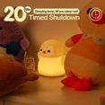 thumbnail image 4 of Lámpara LED Squishy Novelty ATSUI Happy Penguin de Night Light, 4 of 9