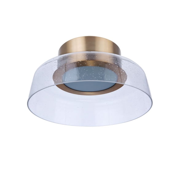 55180-SB-LED Craftmade Lighting Centric - 10.5 Inch 13W LED Flush Mount-Satin Brass Finish