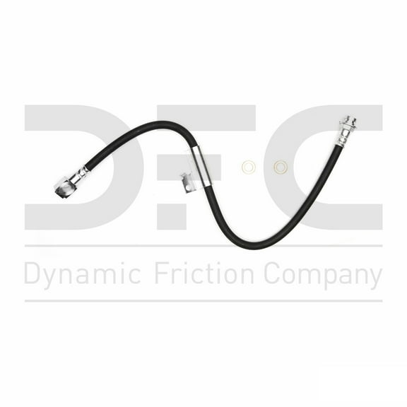 Front Left Dynamic Friction Company Brake Line Hose 350-52014 For 1988 Pontiac Fiero
