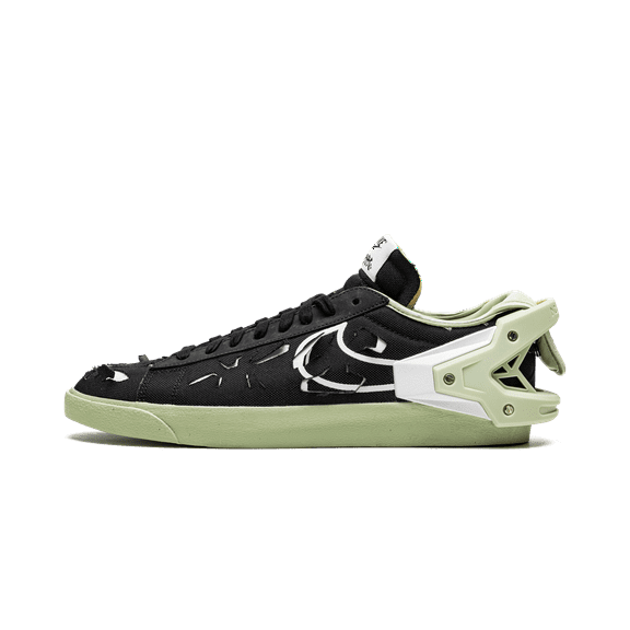 NIKE MENS Blazer Low "Acronym - Black / Olive Aura" DO9373 001 from Stadium Goods