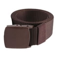 thumbnail image 5 of Cinturón para hombre, cinturón de tela para hombre con hebilla deslizante para traje de jeans para hombre, café Hugo Cinturones de nylon al aire libre para hombres, 5 of 5