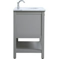 thumbnail image 5 of Elegant Decor Metropolis 42" Single Marble Top Bathroom Vanity in Gray, 5 of 14