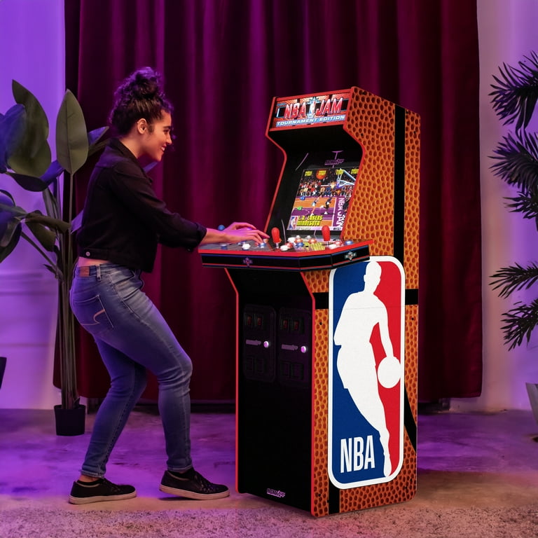 Arcade1Up Adds Wi-Fi to 4-Player NBA Jam Cabinet