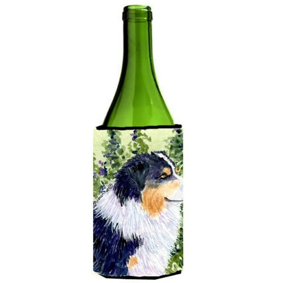 Australian Shepherd Wine bottle sleeve Hugger - 24 Oz.