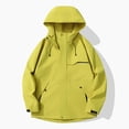 thumbnail image 6 of StSilkitty Rain Jacket for Men Windbreaker Waterproof Hooded Jacket Coat with Pockets Full Zip up Long Sleeve Raincoat, 6 of 9