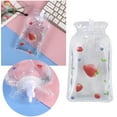thumbnail image 2 of Keep Warm and Ease Pain with this Pink Clear Hot Water Bottle Warm Bag with Ears for Kids, Men & Women, Hot and Cold, 2 of 20