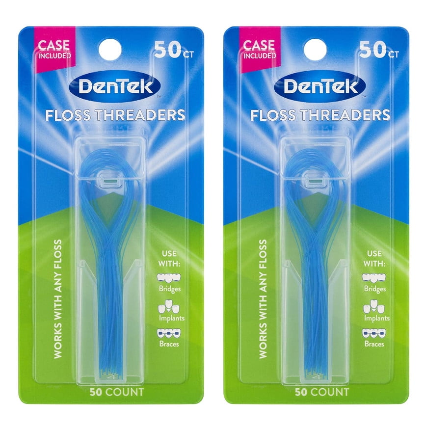 Dentek Floss Threaders 50 Count (2 Pack)