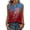 Blue, variant on Women's Sleeveless Patriotic Tank Top 250th Anniversary USA Flag Print Breathable Polyester Spandex Casual Independence Day Celebration Shirt