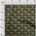 thumbnail image 1 of oneOone Cotton Jersey Dusty Green Fabric Floral Block Craft Projects Decor Fabric Printed By The Yard 58 Inch Wide, 1 of 4