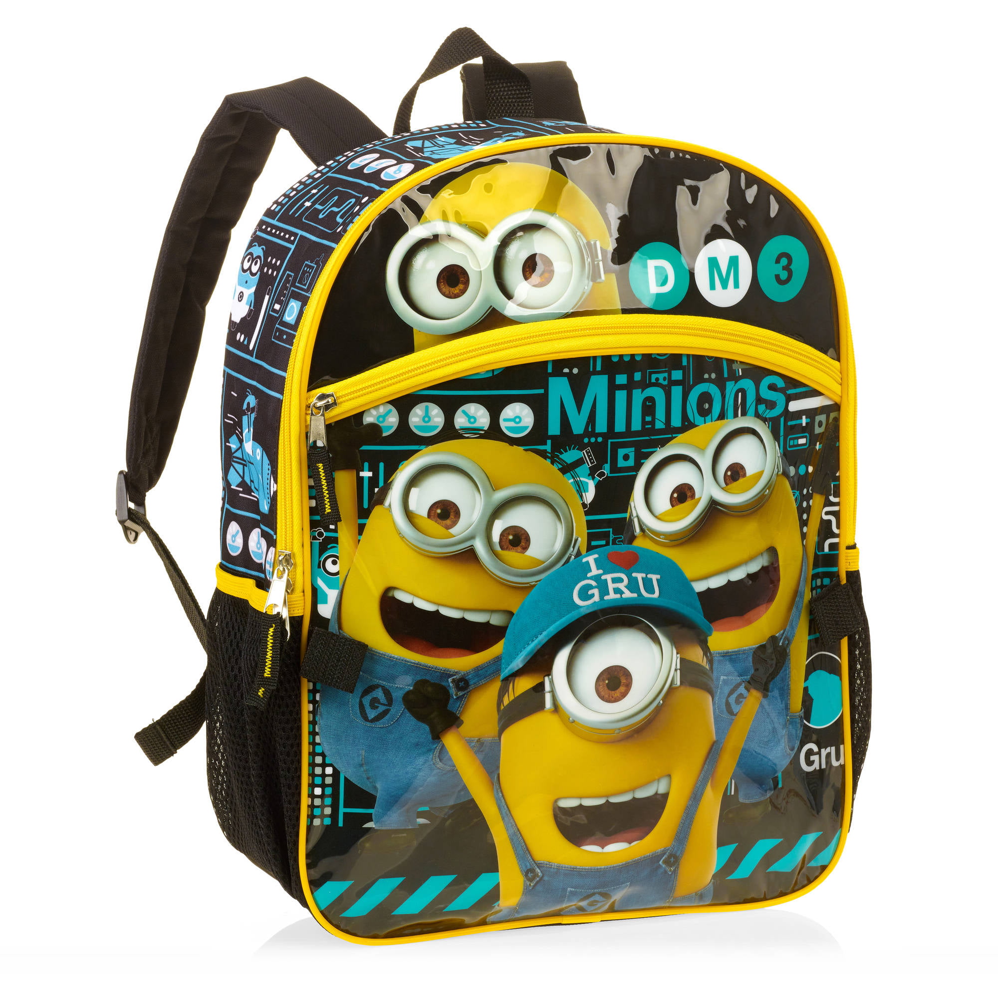Despicable Me Minions School Travel Backpack And Lunch Box For Kids 2-Piece  Set Multicoloured