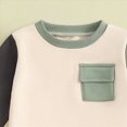 thumbnail image 4 of TOWED22 Toddler Baby Boy Fall Winter Outfit Kids Cotton Printed Clothes Casual Long Sleeve Sweatshirt Tops Pants Set 2pcs Outfits Clothing(Green,18-24 M), 4 of 6