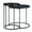 Black, variant on Simpli Home Monet Modern Industrial 18 inch Wide Metal Accent Side Table in Black, Fully Assembled