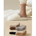 thumbnail image 3 of YooGuoGuo 7 Pair Fuzzy Socks for Women Men Cute Long Slipper Socks Aesthetic Winter Thick Socks Warm Cozy Socks Preppy Stuff, 3 of 7